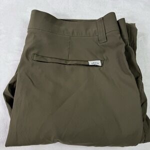 Orvis Tech Pants Mens 32x31 Green Nylon Stretch Cargo Hiking Outdoor Travel